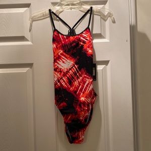 Nike size 30 bathing suit 1 piece - like new